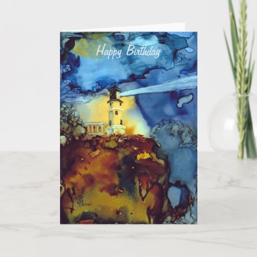 Carte Phare De Split Rock La Nuit (Devant)