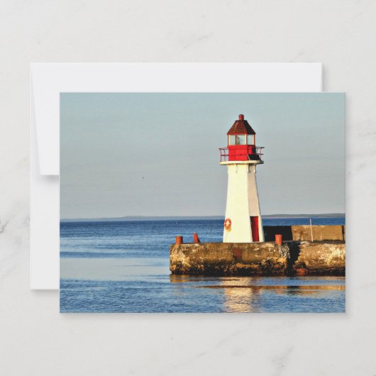 Carte Phare de Terre-Neuve (Devant)