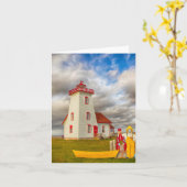 Carte Phare de Wood Islands (Fleur jaune)