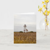 Carte Phare d'East Point (Fleur jaune)