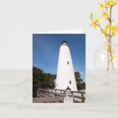 Carte Phare d'Ocracoke Island (Fleur jaune)