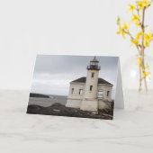 Carte Phare en bord de mer (Fleur jaune)