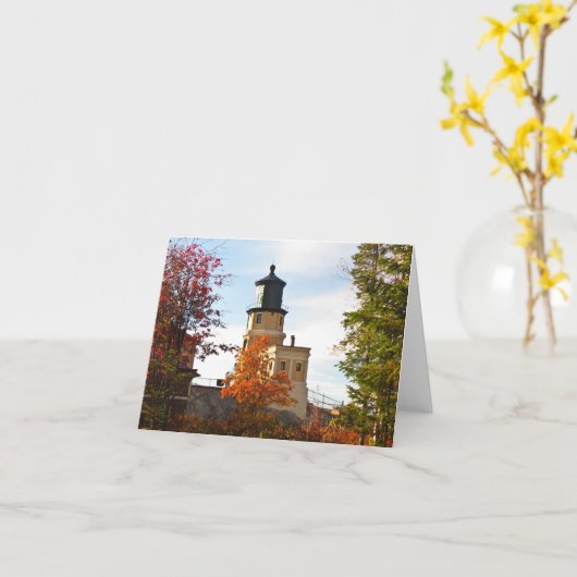 Carte Phare fendu de roche (Fleur jaune)