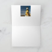 Carte Phare fendu de roche dans l'automne (Intérieur)