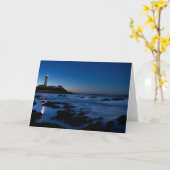 Carte Phare | Half Moon Bay, Ca de point de pigeon (Fleur jaune)