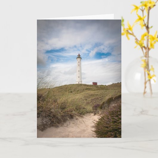 Carte Phare Lyngvig (Fleur jaune)