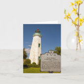 Carte Phare Old Point Comfort (Fleur jaune)