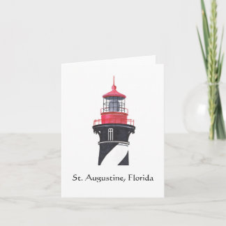 Carte Phare Saint Augustine