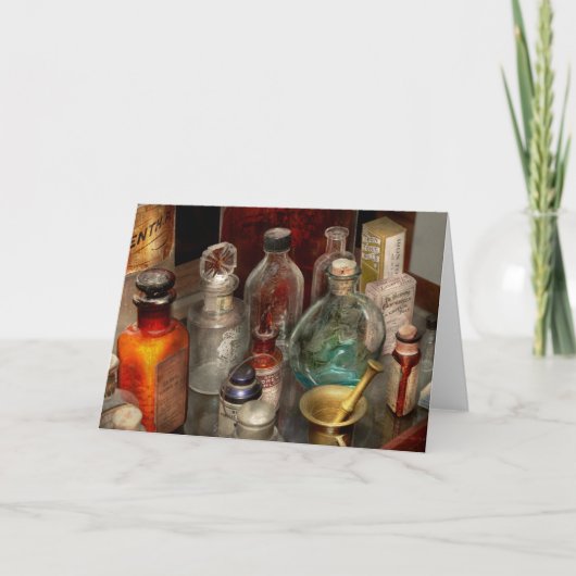 Carte Pharmacie - Choisissez votre poison (Devant)