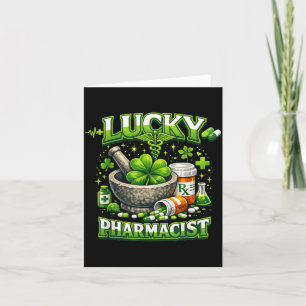 Carte Pharmacien Chanceux Saint-Patrick Pharmacie Médica