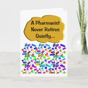Carte pharmacienne à la retraite