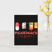 Carte Pharmacy Squad Valentines Cute Lls Pharmacist Phar (Fleur jaune)