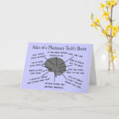 Carte Pharmacy Tech, Atlas of Pharmacy Tech Brain (Fleur jaune)