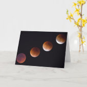 Carte Phases de l'éclipse lunaire totale | Seattle (Fleur jaune)