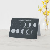 Carte Phases of the Moon (Fleur jaune)