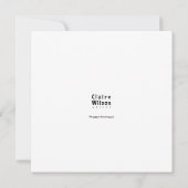 Carte Pheasant Farmhouse Card (Dos)