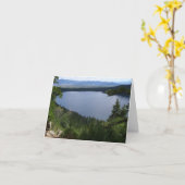 Carte Phelps Lake I à Grand Teton National Park (Fleur jaune)