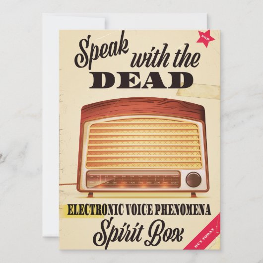 Carte Phénomène vocal électronique Publicité de chasse a (Devant)