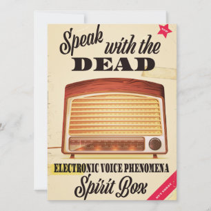 Carte Phénomène vocal électronique Publicité de chasse a