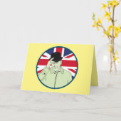 Carte Philip Duke d'Édimbourg (Fleur jaune)