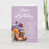 Carte Philippians 4:8 Christian Birthday Greetings (Devant)