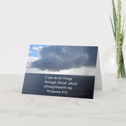 Carte Philippiens 4:13 (Devant)