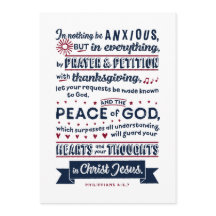Philippiens 4:6, 7