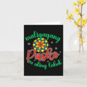 Carte Philippines Pilipinas Philippines Parol de Noël ph (Fleur jaune)