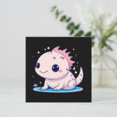 Carte philosophe axolotal mignon (Debout devant)