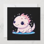 Carte philosophe axolotal mignon (Dos)