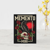 Carte Philosophe stoïque Memento Mori (Fleur jaune)