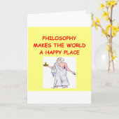 Carte philosophie (Fleur jaune)