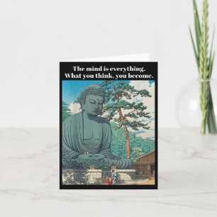 Carte Philosophie Citation Bouddha Bouddhisme Méditation