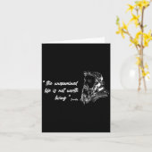 Carte Philosophie, Icônes célèbres Citations de philosop (Fleur jaune)