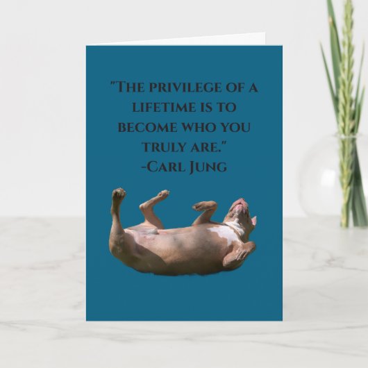Carte Philosophie Pit Bull (Devant)
