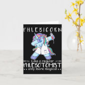 Carte Phlebotomist Phlebotomy Quote  (Fleur jaune)