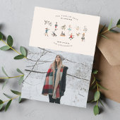 Carte photo 12 Jours de Noël