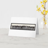 Carte Photo 1905 du football de tigres de Massillon (Fleur jaune)