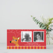 Carte photo 2 horizontal (Debout devant)