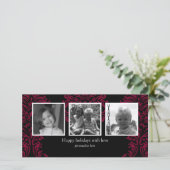 Carte photo 3 horizontal (Debout devant)