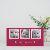 Carte photo 3 horizontal (Debout devant)