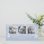 Carte photo 3 horizontal (Debout devant)