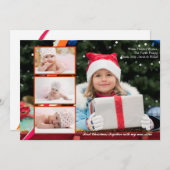 Carte photo à triple superposition (Devant / Derrière)