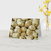 Carte Photo ail frais (Fleur jaune)