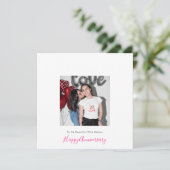 Carte Photo Anniversaire de la femme amoureuse lesbienne (Debout devant)