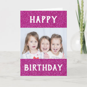 Carte Photo anniversaire de Maman World's Best Ever Kids