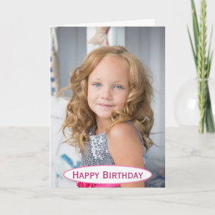 Carte Photo anniversaire de Maman World's Best Ever Kids