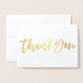 Carte photo anniversaire remerciement feuille méta (Derrière avec enveloppe)