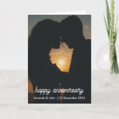 Carte Photo Anniversaire | Script (Devant)