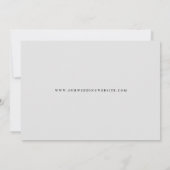 Carte photo Arché unique Enregistrer la date (Dos)